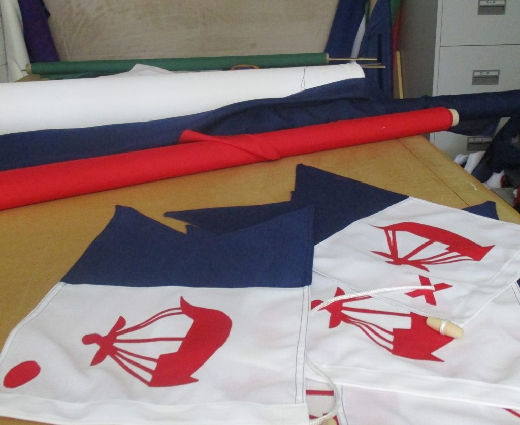 Yacht club burgee