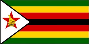 National flag of Zimbabwe