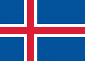 national flag of iceland