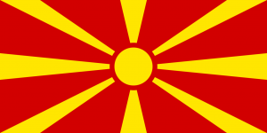 National flag of Macedonia