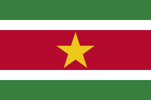 National Flag of Surinam