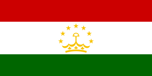 National Flag of Tajikistan