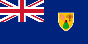 National Flag of Turks & Caicos Islands