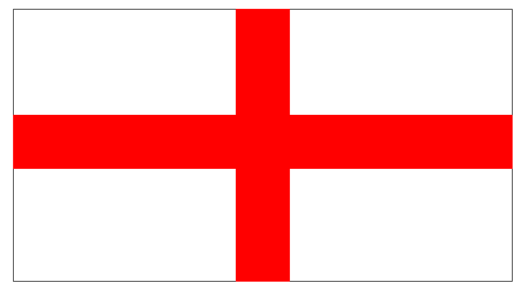 National flag of England
