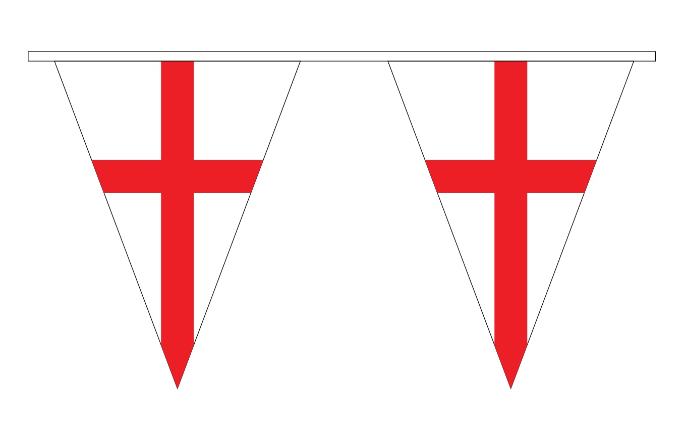 Bunting St George 7m 25 Flags