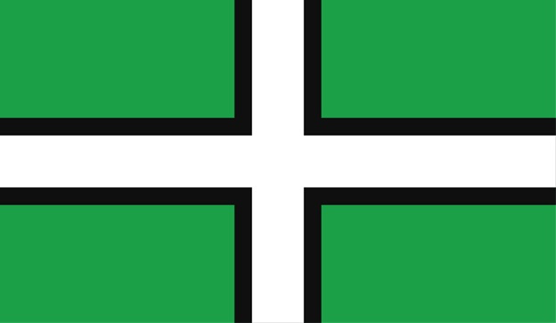 Devon Fllag for the couty of Devon
